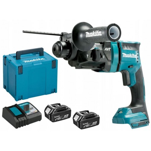 Makita DHR182RTJ Akumulatorowa młotowiertarka SDS-Plus Li-ion LXT 2x5,0Ah/18, Makpac