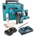 Makita DHR280PT2J Młotowiertarka akumulatorowa 2,8J, Li-ion LXT (2x5,0Ah/18V) Makpac