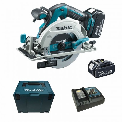 Makita DHS680RTJ Akumulatorowa pilarka tarczowa (2x5,0Ah/18V) Makpac 3