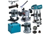 Makita DRT50ZJX2 Akumulatorowa frezarka wielofunkcyjna Li-ion LXT 18V, bez akumulatora