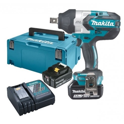 Makita DTW1001RTJ Aku. klucz udarowy 3/4" Li -ion (2x18V/5,0Ah) MakPac