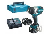 Makita DTW1002RTJ Klucz udarowy akumulatorowy 1/2" Li -ion (2x5,0 Ah/18V) MAKPAC