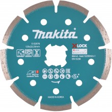 Makita E-02076 X-LOCK Tarcza diamentowa 125x22,23mm