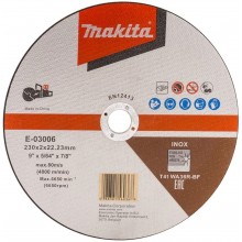 Makita E-03006 Tarcza tnąca 230x2x22mm Inox