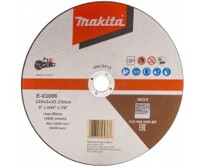 Makita E-03006 Tarcza tnąca 230x2x22mm Inox