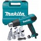 Makita HG6531CK Opalarka sieciowa 50-650 °C, 2000W, walizka