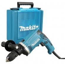 Makita HP1631K Wiertarka udarowa elektryczna z kufrem 1,5-13mm, 710W