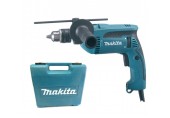 Makita HP1640K Wiertła udarowe z tułowiem 1.5-13mm, 680W