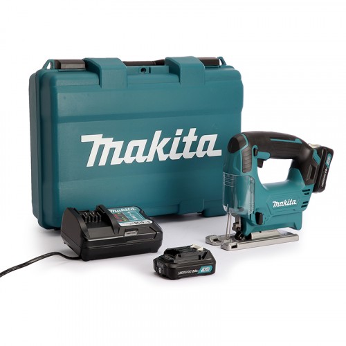 Makita JV183DWE Wyrzynarka akumulatorowa Li-ion (2x1,5Ah G/18V), walizka