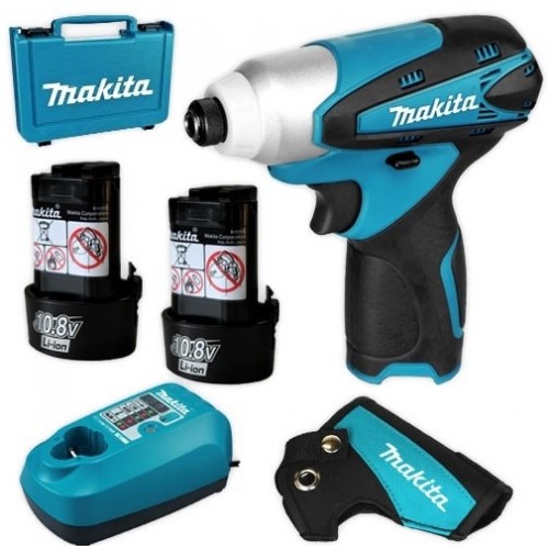 Makita TD090DWE Akumulatorowa zakrętarka udarowa Li-ion 10,8V/1,3Ah