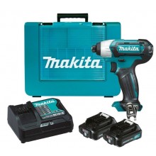 Makita TD110DSAE Akumulatorowa zakrętarka udarowa Li-ion (2x2,0Ah/12V)