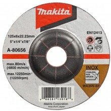 Makita A-80656 Tarcza szlifierska 125x6x22mm Inox