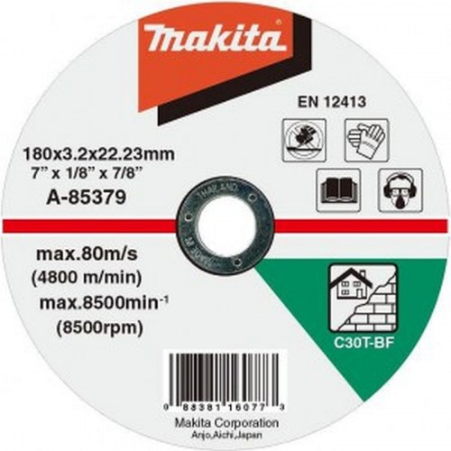 Makita A-85379 Tarcza tnąca 180x3x22mm do kamienia