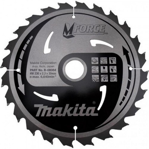 MAKITA TARCZA TNĄCA MFORCE 230 X 30 24Z B-08084 MAKITA TARCZA TNĄCA MFORCE 230 X 30 24Z B-08084