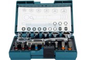 Makita B-54081 Zestaw bitów i klucze nasadowe z grzechotką 1/4" 21 szt