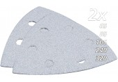 Makita B-21674 Delta papier ścierny kamień, 60-320, 94mm, 10Szt.