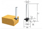 Makita D-09357 Frez KSZTAŁTOWY; 6 mm