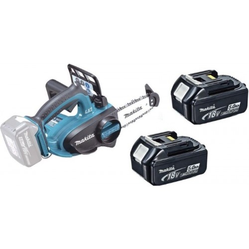 Makita DUC122RTE Piła łańcuchowa akumulatorowa 11,5cm, Li-on LXT (2x5Ah/18V)