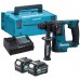 Makita HR140DSMJ Młotowiertarka akumulatorowa SDS-Plus Li-ion CXT (2x4,0Ah/10,8V) MAKPAC