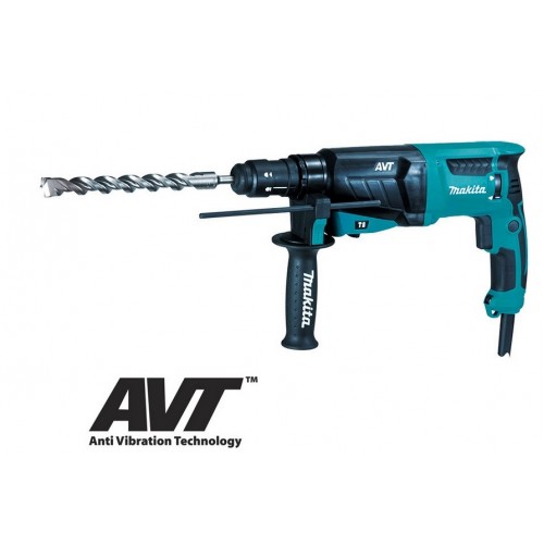 Makita HR2631F Młoto-wiertarka SDS-Plus, AVT 2,4J,800W