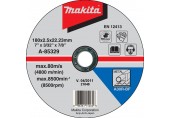 Makita A-85329 Tarcza tnąca 180x2,5x22mm do stali
