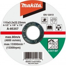 Makita A-85357 Tarcza tnąca 115x3x22mm do kamienia