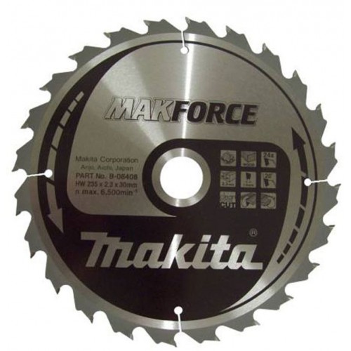 MAKITA TARCZA TNĄCA MAKFORCE 235X30MM; 24Z B-08408
