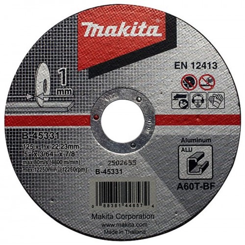 Makita Tarcza tnąca 125x1x22mm do aluminiumB-45331