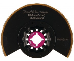 Makita B-64973 półokrągły brzeszczot ostrze, 85mm BIM-TiN TMA064