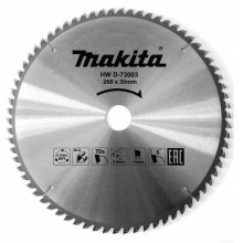 Makita D-73003 Tarcza pilarska do aluminium 260x30x70T TCT