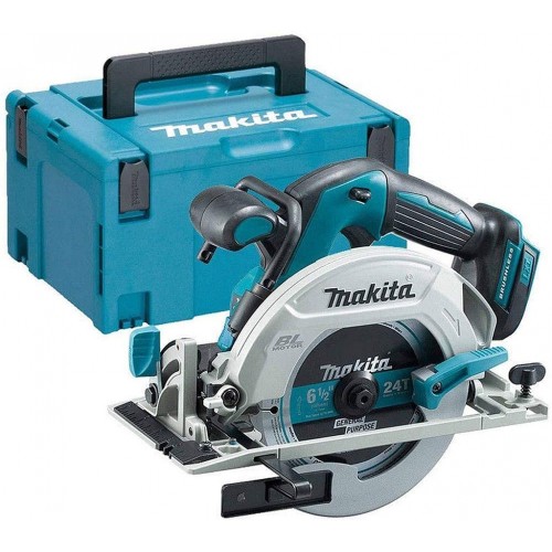 Makita DHS680ZJ Akumulatorowa pilarka tarczowa 165 mm, LXT 18V, Makpac, bez akumulatora