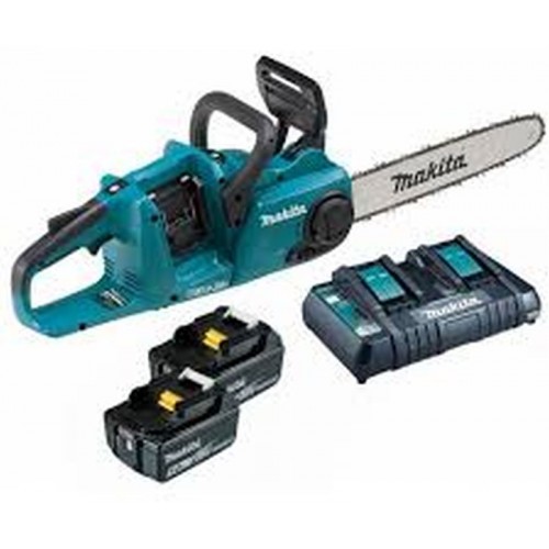 Makita DUC353PT2 Akumulatorowa pilarka łańcuchowa 35cm, Li-on LXT 2x18V/5,0Ah + ładowarka