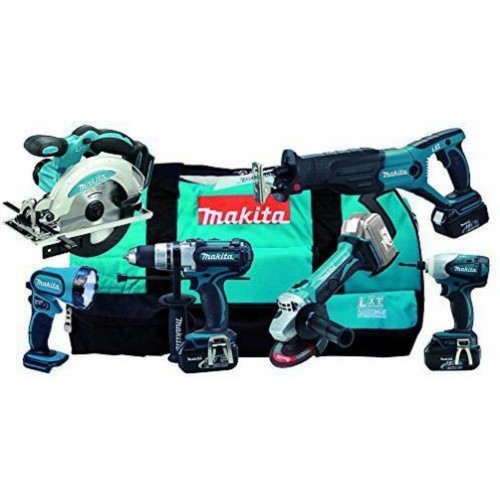 MAKITA Zestaw 18V 6-częściowy DLX6011X4