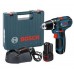 BOSCH GSR 12V-15 Professional Akumulatorowa wiertarka/wkrętarka, 2x2Ah, 0601868122