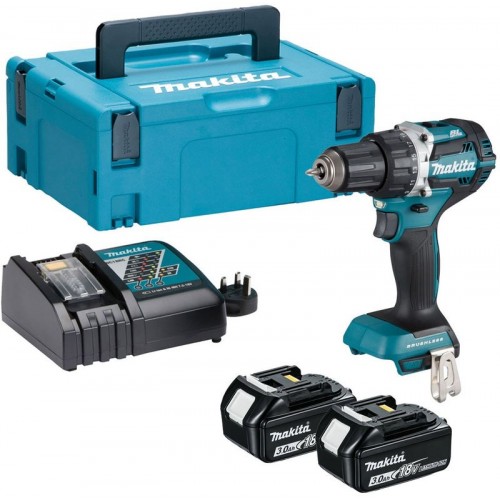 Makita DDF484RFJ Wiertarko-wkrętarka 54/30Nm (2x3,0 Ah/18V) Makpac