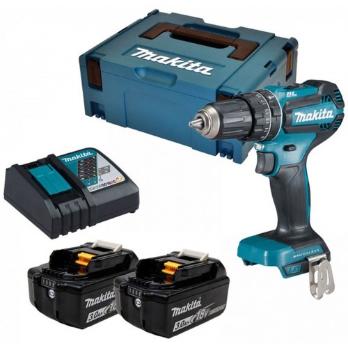 Makita DHP485RFJ Akumulatorowa Wkrętarka Li-ion Li-ion (2x3,0Ah/18V) Makpac