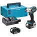 Makita DTW285RTJ Akumulatorowy klucz udarowy Li-ion Li-ion (2x5,0Ah/18V) Makpac