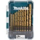 Makita D-72855 Zestaw 13 szt. wierteł HSS-TiN do metalu