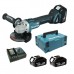 Makita DGA504RTJ Aku szlifierka kątowa 125mm, Li-ion (2x5,0Ah/18V) Makpac 2