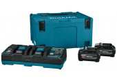Makita 1911D8-0 Zestaw Li-ion XGT 40V 2xBL4040F+DC40RB+Makpac