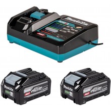 Makita Zestaw Li-ion XGT 40V 2xBL4040F+DC40RA 1916Y1-1