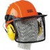 MAKITA 988000006 Kask ze słuchawkami i metalową osłoną twarzy STOP