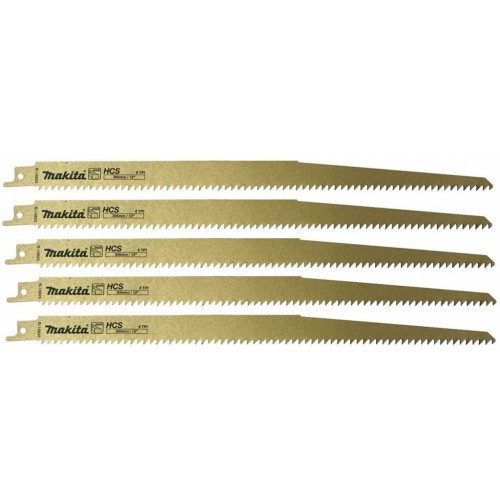 MAKITA B-16829 Brzeszczot do drewna BiM, 305 mm, 5 szt.