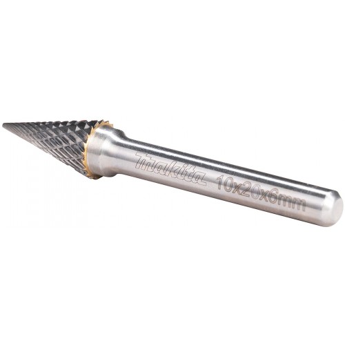 Młynki MAKITA B-52847 10x20x6 ostrosłupowe ostrze dzielone metal, stal nierdzewna
