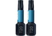 Makita B-63672 Końcowka wkrętakowa udarowa 1/4" Impact Black T20, 25mm/2ks