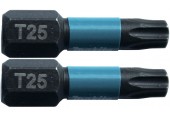 Makita B-63688 Końcówka wkrętakowa1/4" Impact Black T25, 25mm 2 szt.