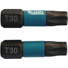 Makita B-63694 Końcówka wkrętakowa udarowa 1/4" Impact Black T30, 25mm/2ks