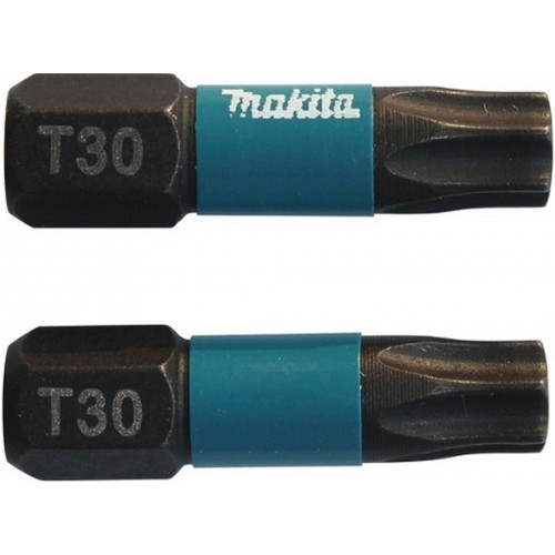 Makita B-63694 Końcówka wkrętakowa udarowa 1/4" Impact Black T30, 25mm/2ks