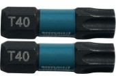 Makita B-63703 Końcówka wkrętakowa 1/4" Impact Black T40, 25mm