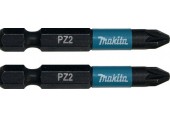 Makita B-63753 Końcówka wkrętakowa udarowa 1/4" Impact Black PZ2, 50mm/2ks